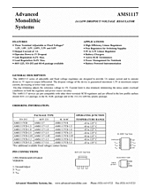 DataSheet AMS1117 pdf